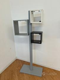 Piantana Espositiva Minimalista a 3 Moduli