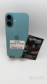 iPhone 16 256GB verde usato garanzia 