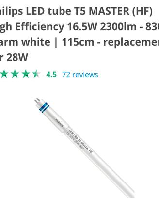 Tubi neon-replacement LED Philips 115cm 