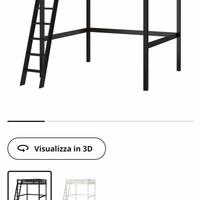 struttura per letto a soppalco 