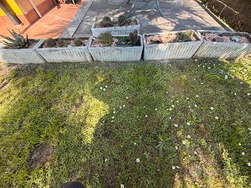 Vasi da giardino in cemento