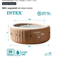 Piscina gonfiabile intex