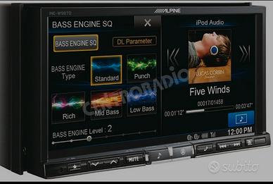 Autoradio Alpine mod. INE W- 987 D