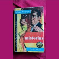 Libro giallo "MISTERIUS" serie 3 scimmiette 1962