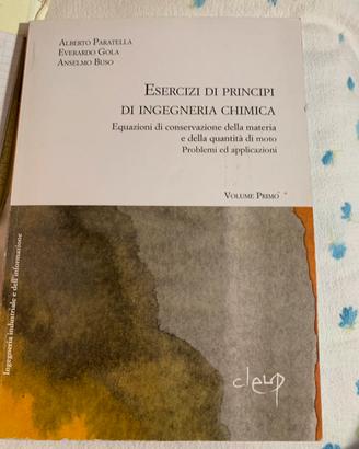 Esercizi di principi di ingegneria chimica