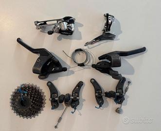 Gruppo completo mtb anni '90 Shimano Exage400 3x7