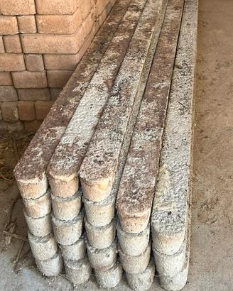 pali in cemento per vigna