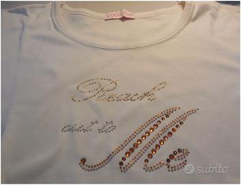 Maglietta Cocoloco tg. M crema nuova