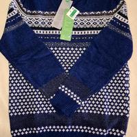 Maglione lana Benetton nuovo bambino 6 anni