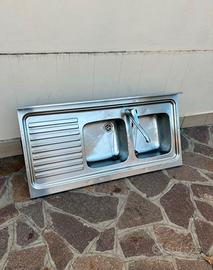 Lavello cucina a due vasche samet