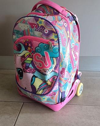 Cartella SJ bambina con ruote