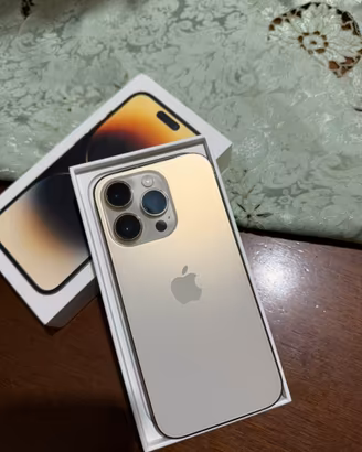 iPhone 14pro ori gold 128GB
