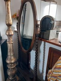 Specchio verticale da terra 