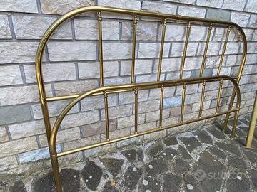 Letto matrimoniale ottone