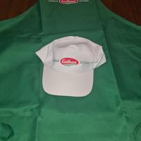 Grembiule cucina + cappello Galbani gadget promo