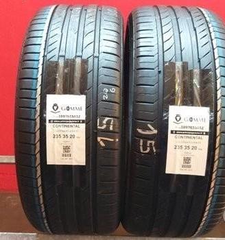 2 gomme 235 35 20 continental a247