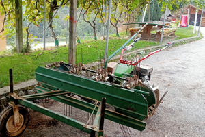 Ranghinatore per motofalciatrice