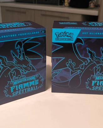 2x Pokémon ETB “Fiamme Spettrali” – senza booster