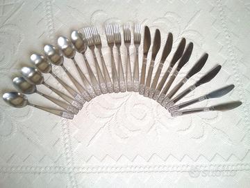 Servizio Posate Inox (22 Pezzi) - Stile Vintage