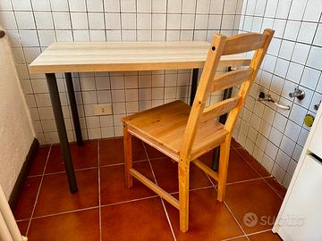 Tavolo + sedia Ikea