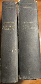 Dizionario Latino Italiano Calonghi 2 volumi