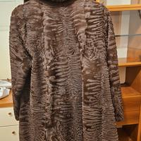cappotto  sartoriale pelliccia astrakan    