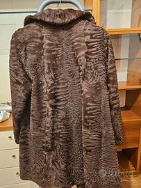cappotto  sartoriale pelliccia astrakan    