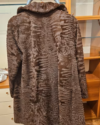 cappotto  sartoriale pelliccia astrakan    