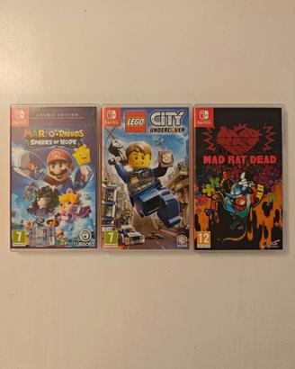 3 giochi Nintendo Switch