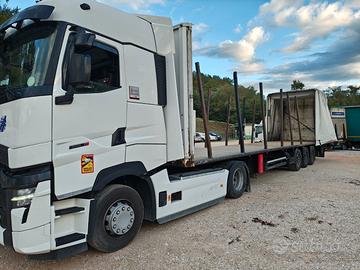 SEMIRIMORCHIO TRASPORTO TRONCHI  CRAMARO