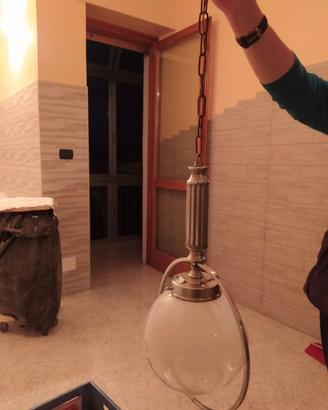 LAMPADARIO A BOCCIA 
