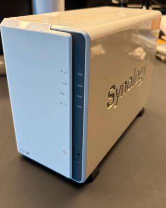 NAS Synology DS218j + 6TB HDD Hitachi (2x 3TB)