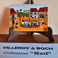 VILLEROY & BOCH "Naif" cartolina in porcellana