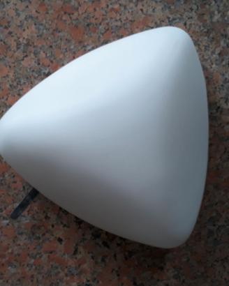 Plafoniera triangolare anni 70