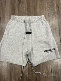 Pantaloncini essentials grigi taglia s