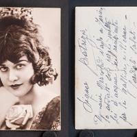 6 cartoline anni '20 (ritratti femminili)