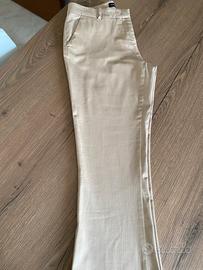 Pantaloni donna in cotone elasticizzato