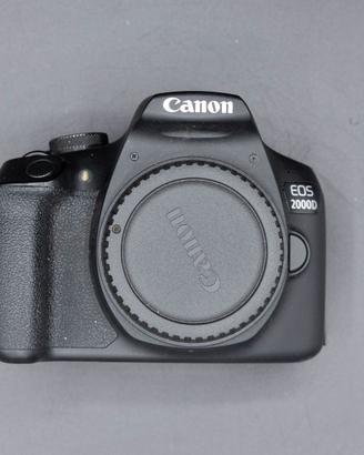 Canon EOS 2000D Kit  -Buone condizioni- Trattabile