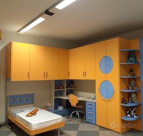 Cameretta moderna per chiusura negozio