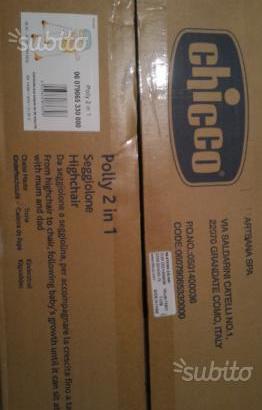 Seggiolone Chicco Polly 2 in 1