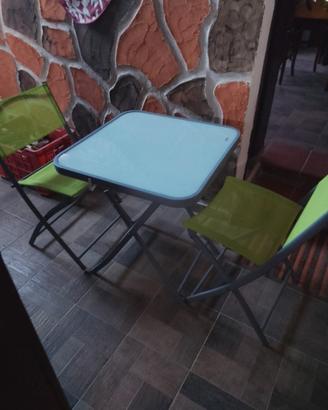 tavolo in vetro 