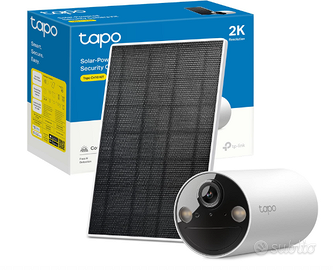 C410 KIT Telecamera WiFi Esterno ad Energia-2k