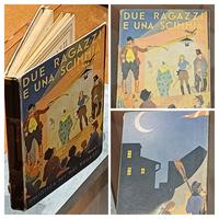 Due ragazzi e una scimmia di G. Chelazzi, 1938.