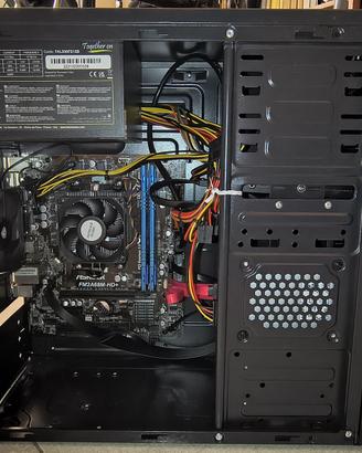 PC AMD A8-7600, 8Gb ram, 120Gb SSD, 500Gb HDD