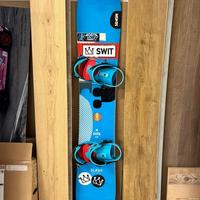 Tavola snowboard Slash con attacchi Union