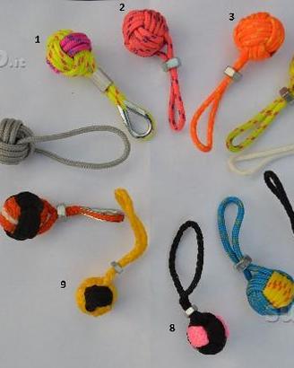 Palline Portachiavi Corda Pugno di Scimmia