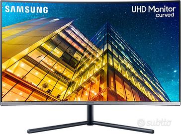 Monitor curvo Samsung 4K 32 pollici