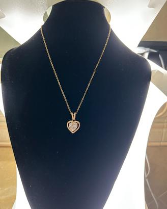 Collana Donna con ciondolo a forma di cuore 🤍