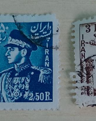 Francobolli Storici: Iran, India, Indonesia