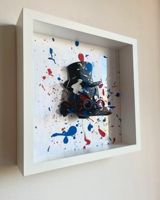 Quadro Zio paperone 3D - Effetto Splash